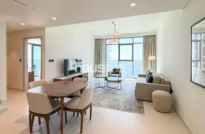 Apartment - 1 Bedroom - 1 Bathroom for sale in Marina Vista - EMAAR Beachfront - Dubai Harbour - Dubai