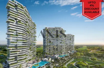 Apartment - 1 Bedroom - 1 Bathroom for sale in Golf Greens 1 - Tower B - Golf Greens - DAMAC Hills - Dubai