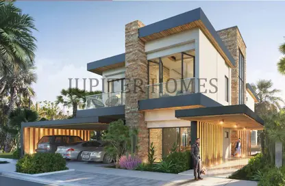 Townhouse - 4 Bedrooms - 4 Bathrooms for sale in Costa Brava 1 - Costa Brava at DAMAC Lagoons - Damac Lagoons - Dubai