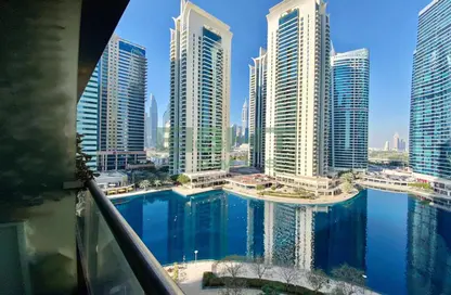 Apartment - Studio - 1 Bathroom for rent in Goldcrest Views 1 - JLT Cluster V - Jumeirah Lake Towers - Dubai