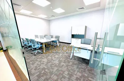 Office Space - Studio - 4 Bathrooms for rent in Tamouh Tower - Marina Square - Al Reem Island - Abu Dhabi