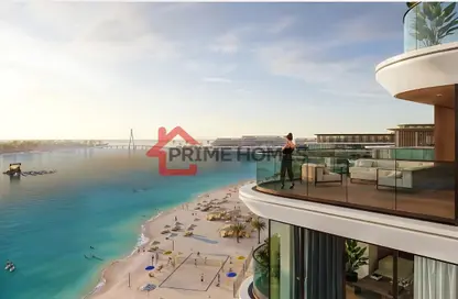 Apartment - 2 Bedrooms - 3 Bathrooms for sale in Aquamarine Beach Residences - Siniyah Island - Umm Al Quwain Marina - Umm Al Quwain