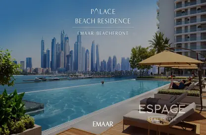 Penthouse - 3 Bedrooms - 3 Bathrooms for sale in Palace Beach Residence - EMAAR Beachfront - Dubai Harbour - Dubai