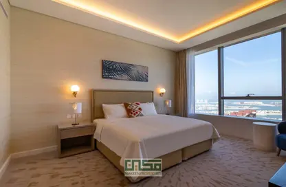 Apartment - 1 Bedroom - 2 Bathrooms for rent in The Palm Tower - Palm Jumeirah - Dubai