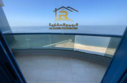 Apartment - 3 Bedrooms - 3 Bathrooms for rent in Corniche Tower - Ajman Corniche Road - Ajman