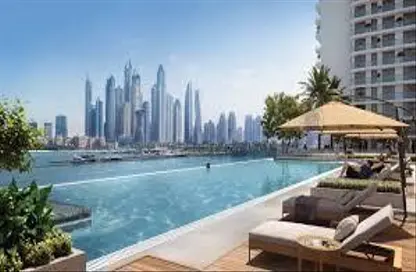 Duplex - 3 Bedrooms - 3 Bathrooms for sale in Palace Beach Residence - EMAAR Beachfront - Dubai Harbour - Dubai