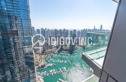 Apartment - 3 Bedrooms - 3 Bathrooms for sale in Damac Heights - Dubai Marina - Dubai