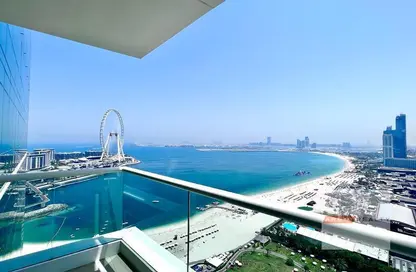 Apartment - 2 Bedrooms - 3 Bathrooms for rent in Al Bateen Residences - Jumeirah Beach Residence - Dubai