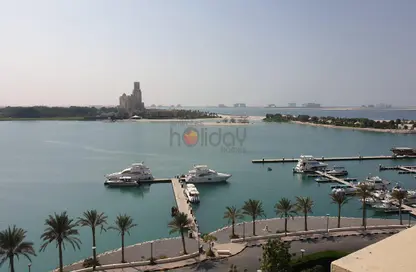 Apartment - 3 Bedrooms - 3 Bathrooms for rent in Marina Apartments A - Al Hamra Marina Residences - Al Hamra Village - Ras Al Khaimah