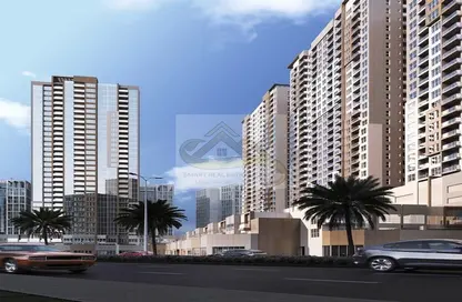 Apartment - 1 Bedroom - 2 Bathrooms for sale in Ajman One Tower 1 - Ajman One - Ajman Downtown - Ajman