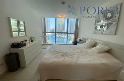 Apartment - 1 Bedroom - 1 Bathroom for rent in Global Lake View - JLT Cluster E - Jumeirah Lake Towers - Dubai