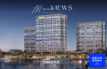 Apartment - 2 Bedrooms - 1 Bathroom for sale in Marina Views Tower 3 - Marina Views - Mina Rashid - Dubai