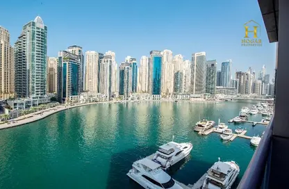 Apartment - 3 Bedrooms - 4 Bathrooms for rent in Ary Marina View Tower - Dubai Marina - Dubai