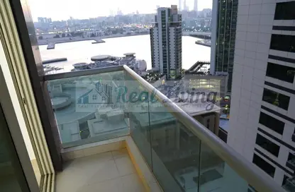 Balcony image for: Apartment - 1 Bedroom - 2 Bathrooms for rent in Marina Heights 2 - Marina Square - Al Reem Island - Abu Dhabi, Image 1