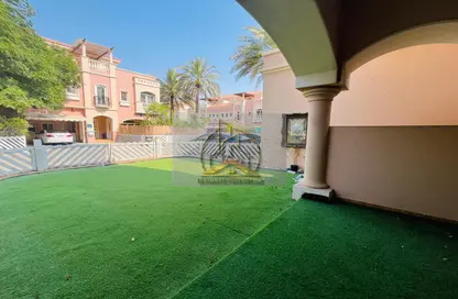 Bungalow - 5 Bedrooms - 7 Bathrooms for rent in Palm Oasis villas - Palm Oasis - Al Mushrif - Abu Dhabi