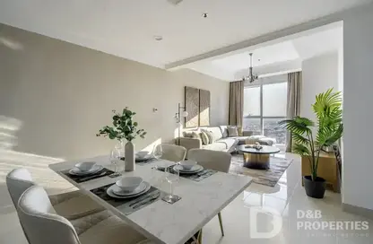 Apartment - 1 Bedroom - 2 Bathrooms for rent in The Court - Business Bay - Dubai