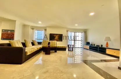 Apartment - 4 Bedrooms - 6 Bathrooms for rent in Murjan 4 - Murjan - Jumeirah Beach Residence - Dubai