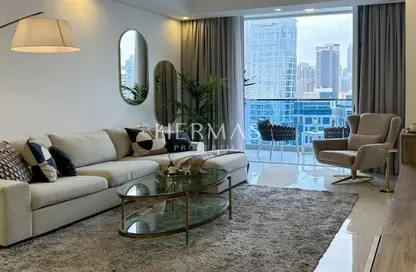 Apartment - 2 Bedrooms - 2 Bathrooms for rent in Waves Tower - Business Bay - Dubai