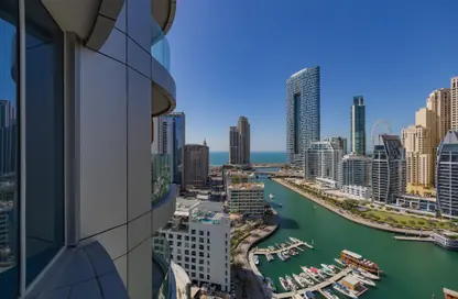 Apartment - 1 Bathroom for rent in Marina Star - Dubai Marina - Dubai