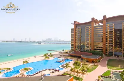 Apartment - 1 Bedroom - 2 Bathrooms for rent in Ruby - Tiara Residences - Palm Jumeirah - Dubai