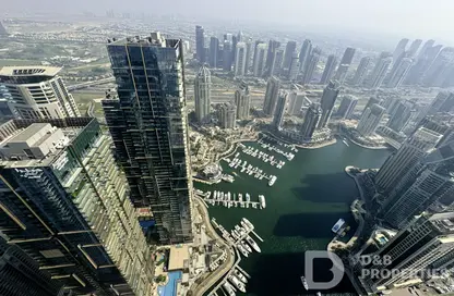 Apartment - 2 Bedrooms - 3 Bathrooms for rent in Damac Heights - Dubai Marina - Dubai