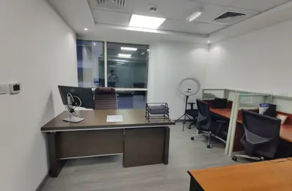 Office Space - Studio - 1 Bathroom for rent in Latifa Tower - Sheikh Zayed Road - Dubai