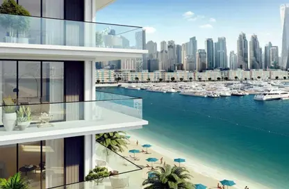 Apartment - 2 Bedrooms - 2 Bathrooms for sale in Beach Mansion - EMAAR Beachfront - Dubai Harbour - Dubai