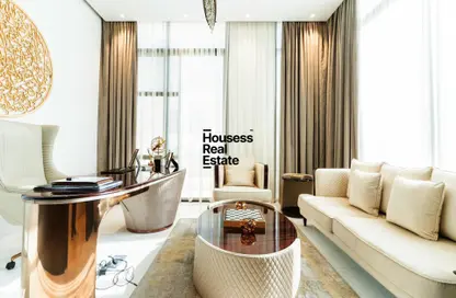 Living Room image for: Villa for rent in Al Barsha 3 Villas - Al Barsha 3 - Al Barsha - Dubai, Image 1