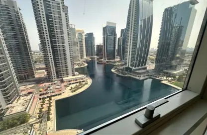 Apartment - 1 Bedroom - 2 Bathrooms for rent in MAG 214 - JLT Cluster R - Jumeirah Lake Towers - Dubai