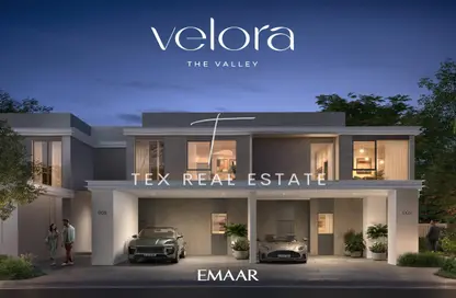 Townhouse - 3 Bedrooms - 3 Bathrooms for sale in Velora - The Valley - Dubai