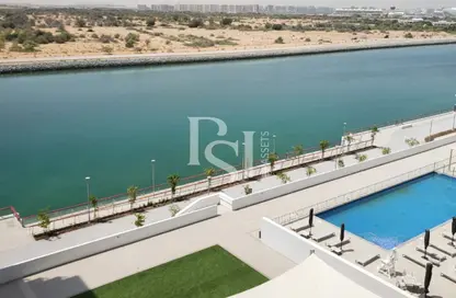 Apartment - Studio - 1 Bathroom for rent in Waters Edge - Yas Island - Abu Dhabi