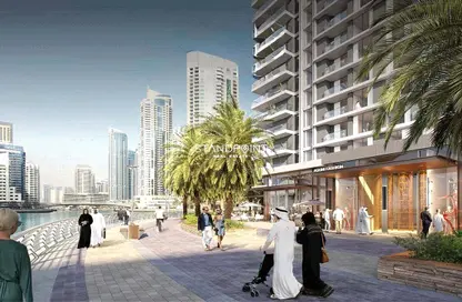 Apartment - 1 Bedroom - 1 Bathroom for sale in Marina Shores - Dubai Marina - Dubai