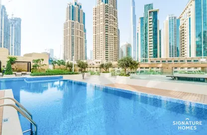 Apartment - 2 Bedrooms - 3 Bathrooms for rent in Vida Residence Downtown - Downtown Dubai - Dubai