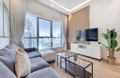 Apartment - 1 Bedroom - 2 Bathrooms for rent in Central Tower - Bay Central - Dubai Marina - Dubai