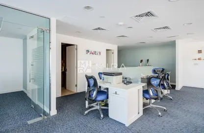 Office Space - Studio - 1 Bathroom for rent in Indigo Tower - JLT Cluster D - Jumeirah Lake Towers - Dubai