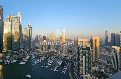 Apartment - 3 Bedrooms - 4 Bathrooms for rent in No.9 - Dubai Marina - Dubai