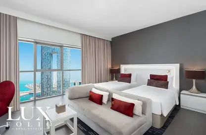 شقة - غرفة نوم - 1 حمام للبيع في فندق ويندهام دبي مارينا - دبي مارينا - دبي
