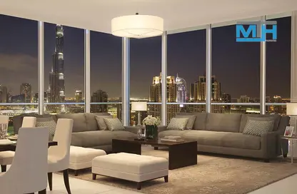 Apartment - 1 Bedroom - 2 Bathrooms for sale in BLVD Crescent Podium - BLVD Crescent - Downtown Dubai - Dubai