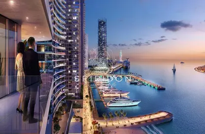 Penthouse - 4 Bedrooms - 4 Bathrooms for sale in Seapoint - EMAAR Beachfront - Dubai Harbour - Dubai