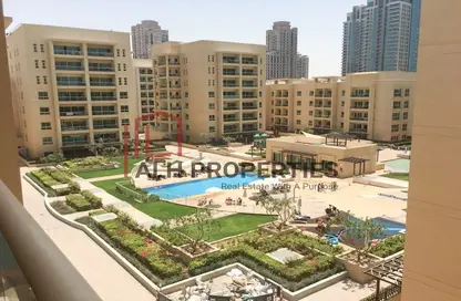 Apartment - 1 Bedroom - 1 Bathroom for rent in Al Dhafra 2 - Al Dhafra - Greens - Dubai