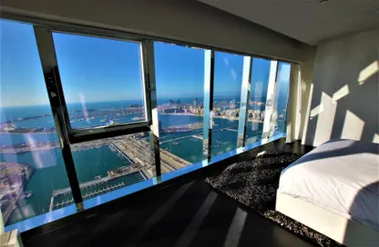 Penthouse - 4 Bedrooms - 6 Bathrooms for rent in Damac Heights - Dubai Marina - Dubai