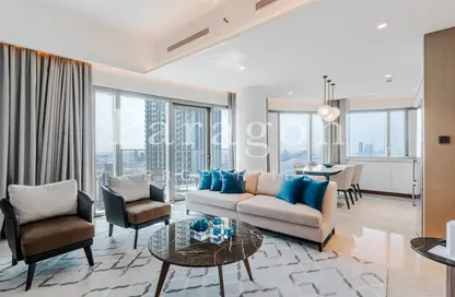 Apartment - 3 Bedrooms - 3 Bathrooms for rent in Address Harbour Point Tower 1 - Address Harbour Point - Dubai Creek Harbour (The Lagoons) - Dubai