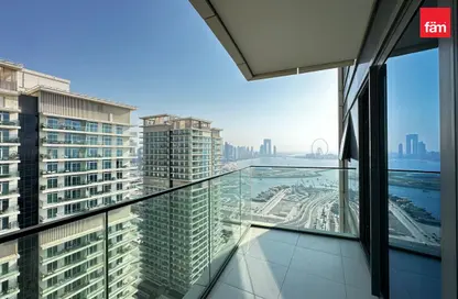 Apartment - 1 Bedroom - 1 Bathroom for rent in Beach Vista - EMAAR Beachfront - Dubai Harbour - Dubai