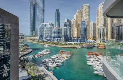 Apartment - 1 Bathroom for rent in Marina Star - Dubai Marina - Dubai