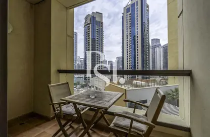 Apartment - 3 Bedrooms - 4 Bathrooms for rent in Rimal 6 - Rimal - Jumeirah Beach Residence - Dubai