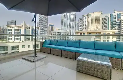 Apartment - 1 Bedroom - 2 Bathrooms for rent in DEC Tower 2 - DEC Towers - Dubai Marina - Dubai