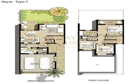 Townhouse - 3 Bedrooms - 4 Bathrooms for sale in Hayat Townhouses - Town Square - Dubai