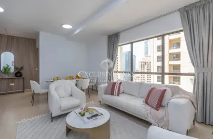 Apartment - 2 Bedrooms - 3 Bathrooms for rent in Rimal 1 - Rimal - Jumeirah Beach Residence - Dubai