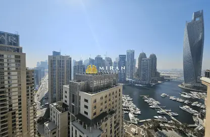 Apartment - 2 Bedrooms - 2 Bathrooms for rent in Al Mesk Tower - Emaar 6 Towers - Dubai Marina - Dubai