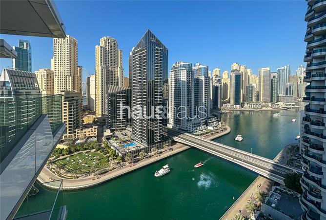 Apartment - 1 Bedroom - 2 Bathrooms for rent in Stella Maris - Dubai Marina - Dubai